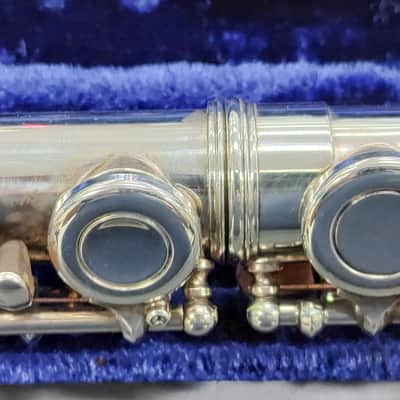 W.T. Armstrong Model 104 Student Flute Closed Hole C Foot w/ Original Case image 17