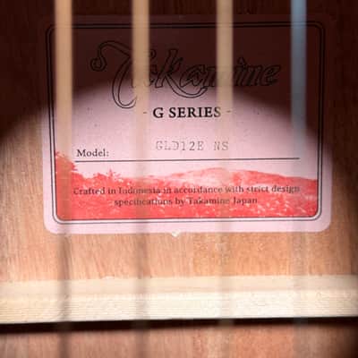 TAKAMINE GLD12E Natural Satin image 5