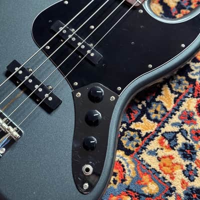 Fender Japan JB-62 - Jazz Bass MIJ - US Gunmetal Blue - 2008–2010 image 18