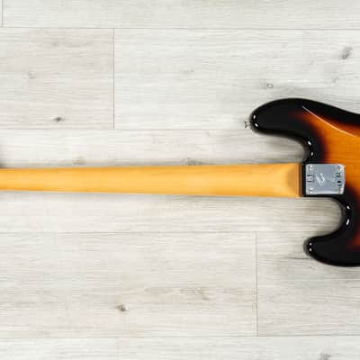 Mint Fender Gold Foil Jazz Bass, Ebony Fingerboard, 2-Color Sunburst image 8