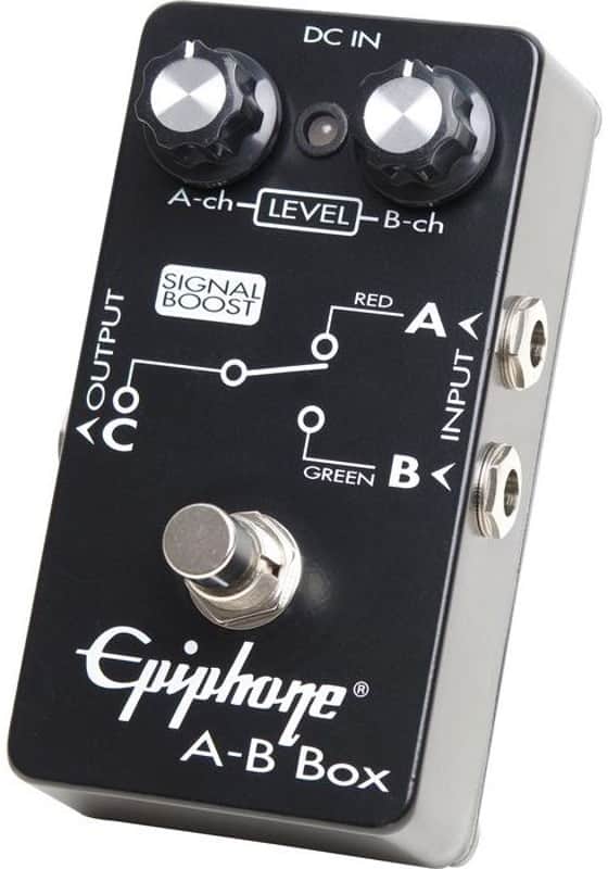 Epiphone A-B Box A/B Switch Pedal (2 Inputs - 1 Output) | Reverb