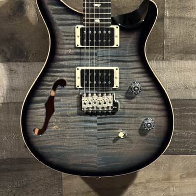 PRS CE24 Semi-Hollow Faded Blue Smokeburst #7783 image 1