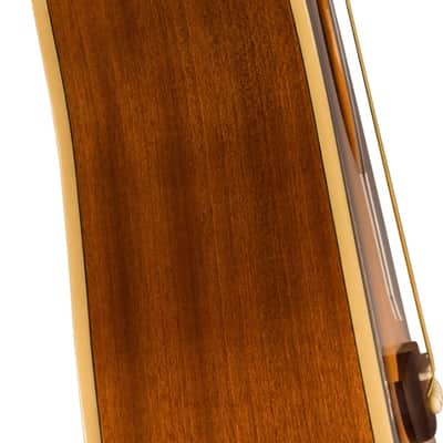 Fender California Series Malibu Player Parlor Acoustic Electric, Sunburst image 7