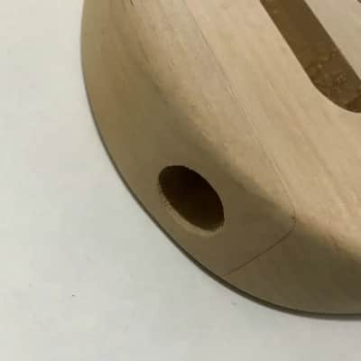 Left Handed Alder Wood Unfinished Telecaster Tele Style Guitar Body image 9