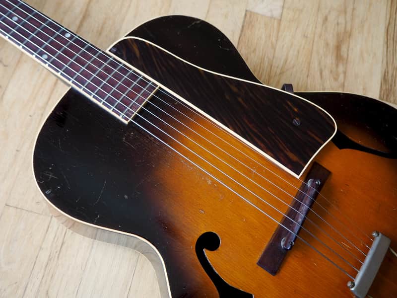 1930s Kalamazoo KG-31 Archtop Vintage Acoustic Guitar Gibson Long