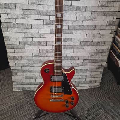 Harmony H-90 1970's Les Paul lawsuit era - Red Cherry Burst image 1