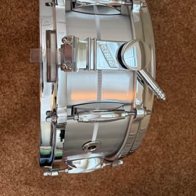 Gretsch Solid Aluminum Snare Drum 14x5 w/Micro-Sensitive Strainer image 6