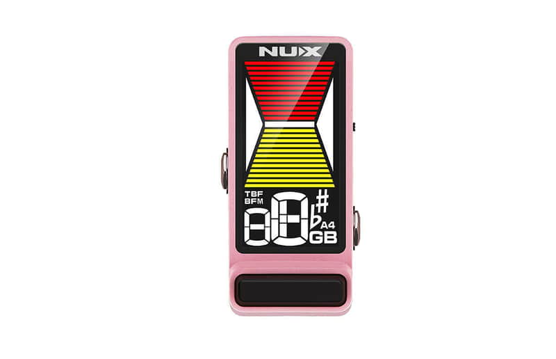 NUX NTU-3 MKII Mini Pedal Tuner Flow Tune Pink image 1