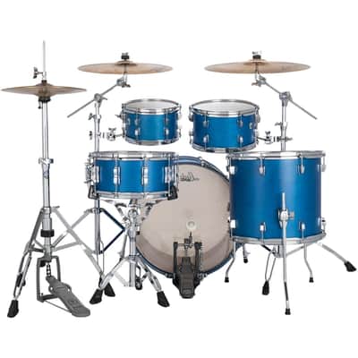 Ludwig Neusonic Rapid MOD2 22" 4 Piece Shell Pack, Satin Royal Blue (LN34204FTXPB) image 3