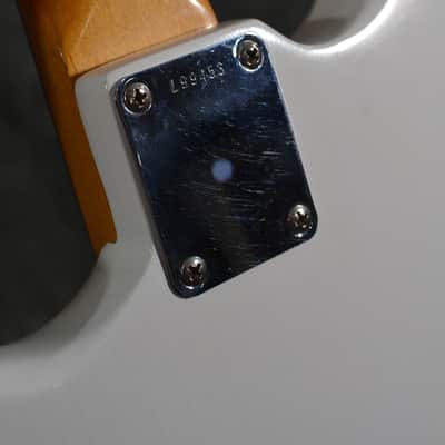 Fender Mustang Vintage 1965 Olympic White *Body Only* Refinish w Recent Reissue Hardshell Case & FAST Shipping image 8