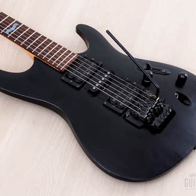 2001 Ibanez Prestige S Series S470 HSH Satin Black w/ Floyd Rose image 10