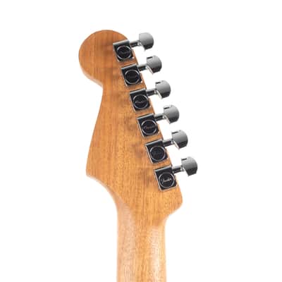 Fender Acoustasonic Player Jazzmaster Acoustic-Electric - Antique Olive image 9
