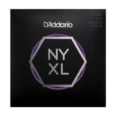 D'Addario NYXL1150BT Nickel Wound Balanced Tension Electric Guitar Strings 11-50 image 1