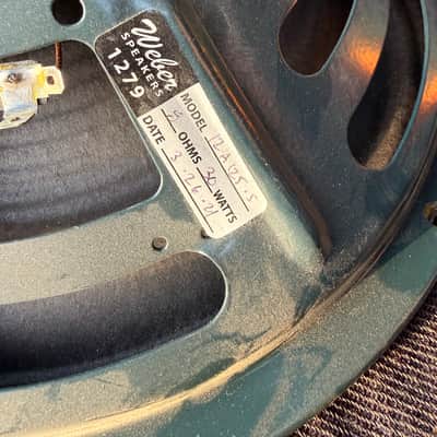 Weber 12a125-A Vintage Alnico (8-ohm, 30W) image 6
