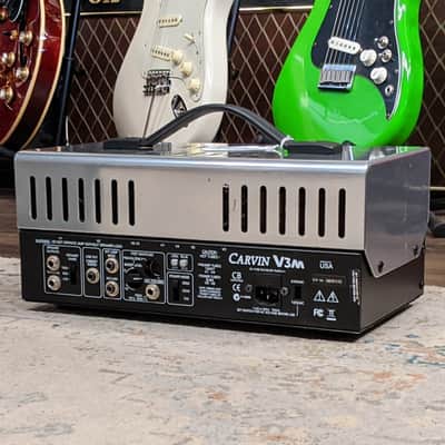 Carvin V3M 3-Channel 50-Watt Micro Tube Guitar Amp Head image 2