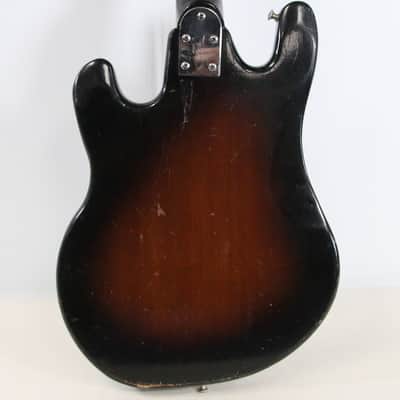 1960s Teisco WG-2L Electric Guitar Japan Sunburst (Needs Work) - Free Shipping image 3