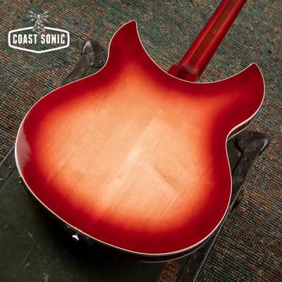1996 Rickenbacker 360/12V64 12-String Reissue Fireglo w/ Toaster pickups & original Case image 10