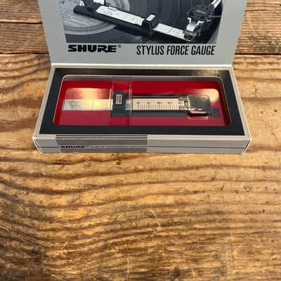 Shure SFG-2 Stylus Tracking Force Gauge for Turntable Cartridges 80s original box image 2