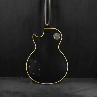 Gibson Custom Shop Les Paul Custom Chambered Body Slim Neck 3 Pickup Ebony VOS GH Fuller's Exclusive image 6