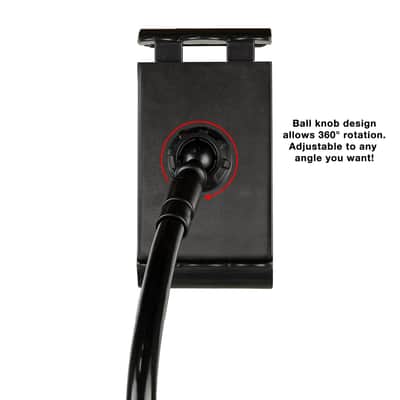 ChromaCast Phone & Tablet Stand Holder, Mount Clip with Grip Flexible Long Arm Gooseneck Compatible with ipad iPhone/Nintendo Switch/Samsung Galaxy Tabs/Amazon Kindle Fire HD image 9