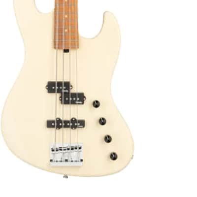 Sadowsky MetroExpress 21 Fret Verdine White Signature 4 String Olympic White High Polish Morado Board image 11