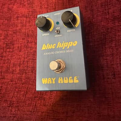 (Excellent Condition) Way Huge WM61 Smalls Blue Hippo Analog Chorus MkIII 2018 - Present - Blue image 1