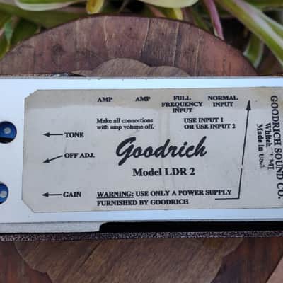 Goodrich LDR2 Optical Volume Pedal +power supply image 3