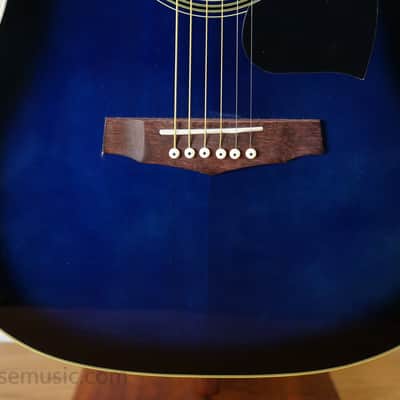 Ibanez PF15ECE Performance - Trans Blue Sunburst image 5