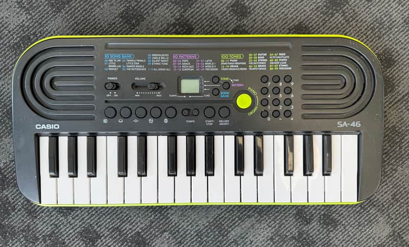 Casio SA-46 Mini Portable Keyboard image 1
