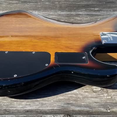 1981 Ibanez Roadster RS924 2-tone brownburst lefty image 11