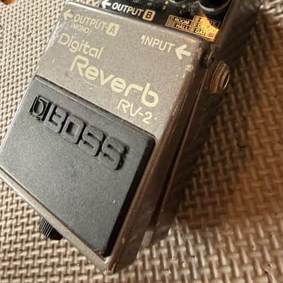 Boss RV-2 Digital Reverb (Dark Gray Label) 1987 - 1989 - Gray image 2