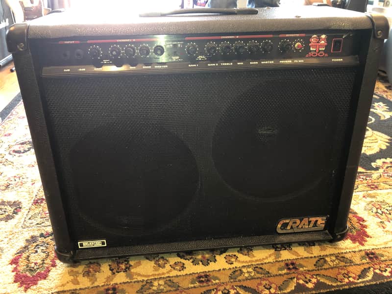 Crate GXT-100 Dual Triode 100 Combo Amp w/Eminence & SLM Speakers image 1
