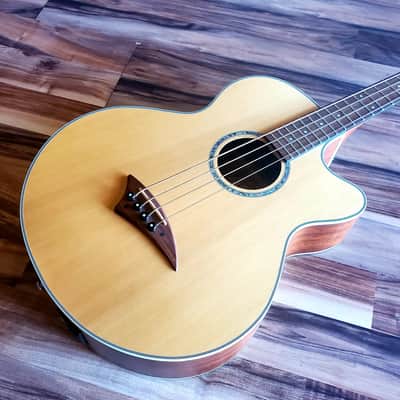 Dean PBCE Acoustic Electric Bass Cutaway Spruce Top image 2