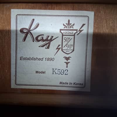 Kay Vintage 50/90 K592 image 2