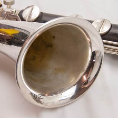 Selmer-Paris Selmer Paris Model 33 Professional Wood Bass Clarinet, Beautiful Silver, Low Eb image 10