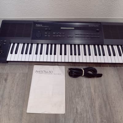Roland HS-80 SynthPlus 80 Vintage Polyphonic Digital/Analogue Synthesiser image 1
