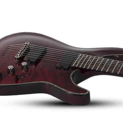Schecter Hellraiser C-7 Black Cherry image 4