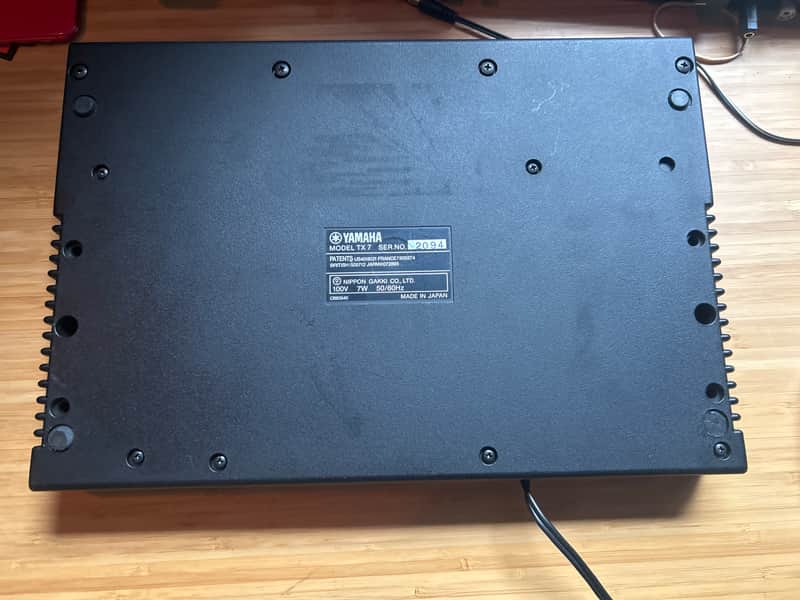 Yamaha TX7 FM Expander 1985 - Black | Reverb