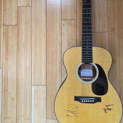 Shawn Mendes & Scott Harris Signed Martin Acoustic Guitar image 2