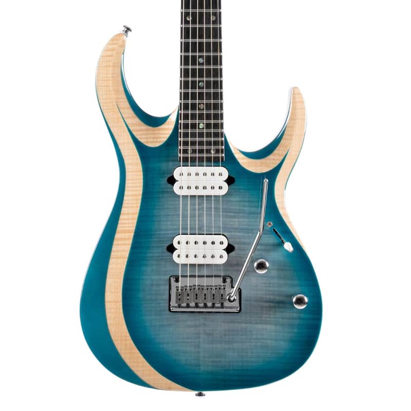 Cort X700 Duality II Electric Guitar in Polar Ice Burst image 1