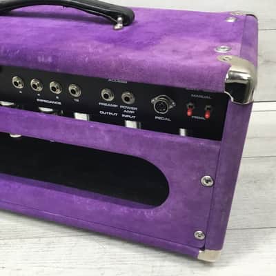 Amplified Nation Bombshell Overdrive Head 22W 6V6 - Purple Suede image 7