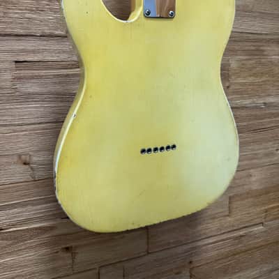 Revelator Retro Sonic T style guitar -White Guard- 2023 - 6lbs 7oz Budz Pickups w/case image 12