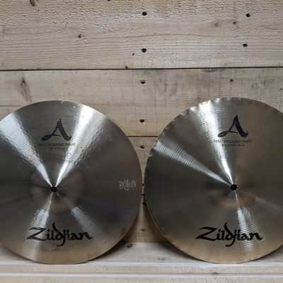 Zildjian 14" A Series Mastersound Hi-Hat Cymbals (Pair) 2013 - Present - Traditional image 1