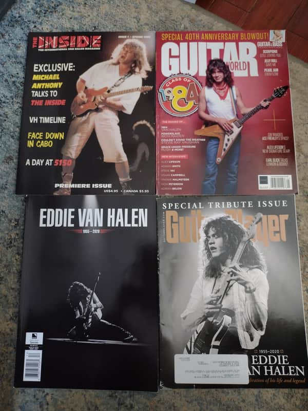 Van Halen Magazine Lot image 1