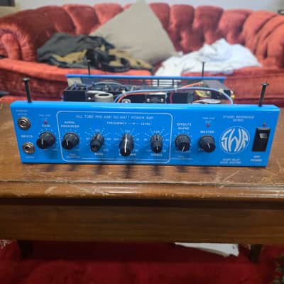 SWR Baby Blue Bass Amplifier Head Working Pre Fender Symar 1990s image 1