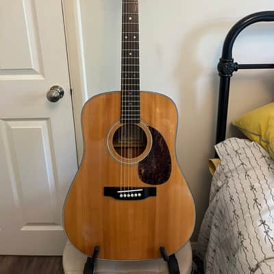 Beautiful Vintage 1990s 'Sigma by Martin' DM-18 Dreadnought Acoustic Guitar image 2
