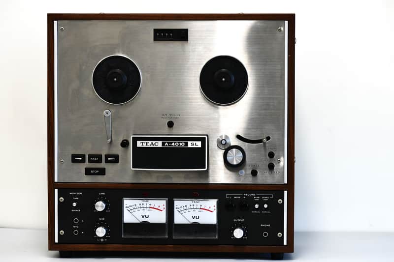 Vintage Teac A-4010 Sl Reel To Reel Player Working image 1