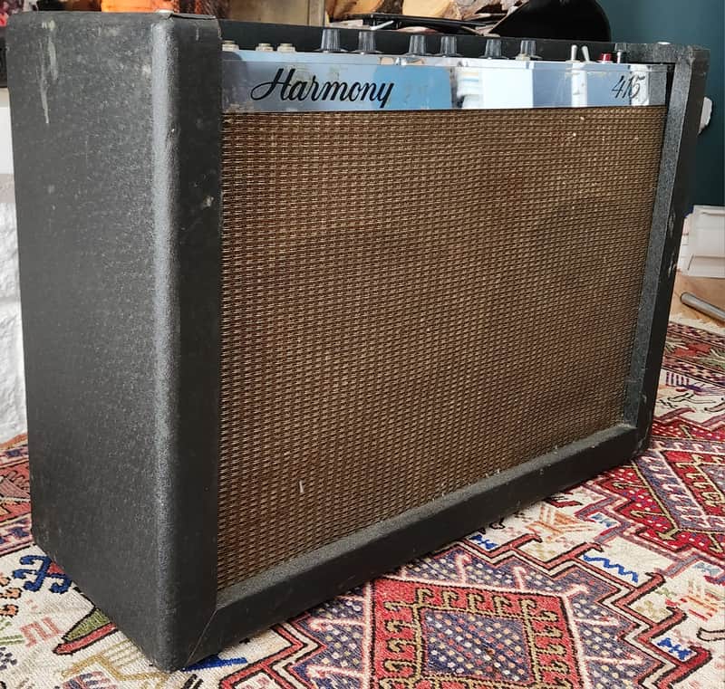 RARE! Harmony H415 Combo Amp 212 w/ Jensens 18 Watt 1966-68 USA image 1