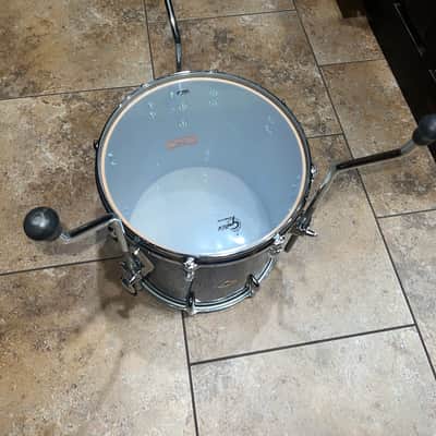 Gretsch USA Custom 14 x 14 floor Tom in Black Glass - Black Glass image 7