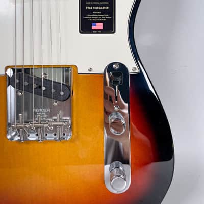 2023 Fender American Vintage II '63 Telecaster Sunburst w/OHSC image 12